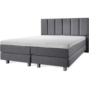 Boxspring Luxe 200x200 Vertical Antracite