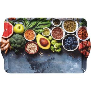 Dienblad met Handvat, 48x30.5x3.5cm, Healthy Kitchen