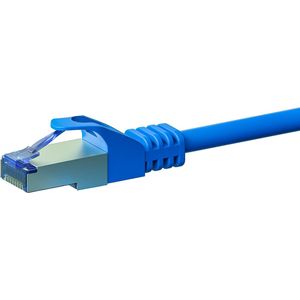 Danicom CAT6a S/FTP (PIMF) patchkabel - 30 meter blauw - netwerkkabel - internetkabel - UTP kabel - RJ45 - 10000 mbit/s