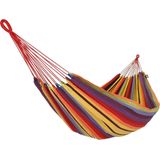 Hangmat Tweepersoons 'Rainbow' Double (Veelkleurig) | Bijpasende opbergtas | 180 KG | Handgemaakt in Brazilië | 1% For The Planet | Tropilex