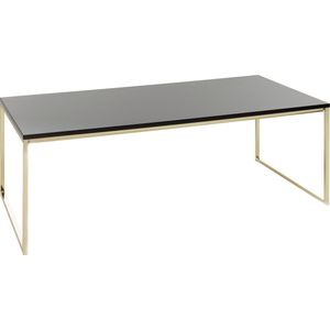 Salontafel - Bijzettafel - Design - Hoogglans - Goud - 120x60x45 cm