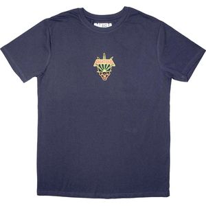 Pantera - Mini Leaf Skull Heren T-shirt - M - Blauw