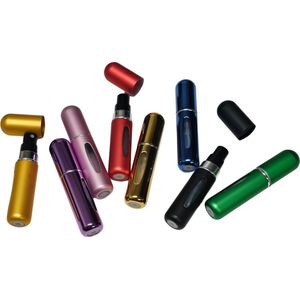 Gadgetpoint | Parfum Reisflesjes | Travel Bottle | Navulbaar | 5 ML | Set van 3 | Multicolor