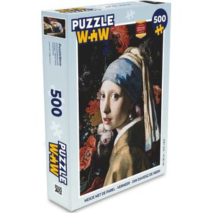 Puzzel Meisje met de parel - Vermeer - Jan Davidsz de Heem - Legpuzzel - Puzzel 500 stukjes