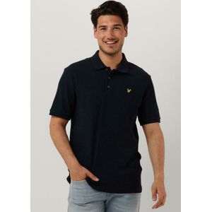 Lyle & Scott Milano Trim Polo Shirt Polo's & T-shirts Heren - Polo shirt - Donkerblauw - Maat S
