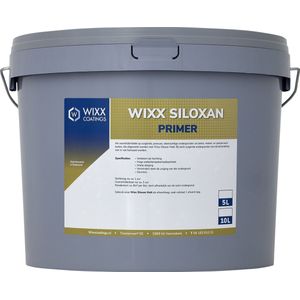 Wixx Siloxan Buitenprimer - 10L - RAL 7035 | Lichtgrijs