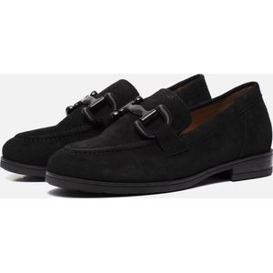 Gabor Instappers zwart Suede - Dames - Maat 39