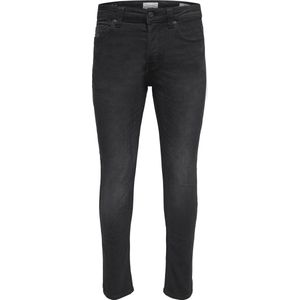 ONLY & SONS ONSLOOM SLIM BLACK JOG 7451 PIM DNM NOOS Heren Jeans - Maat W30 X L32