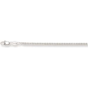 Glow ketting - zilver - gourmet 2.1 mm - 70 cm