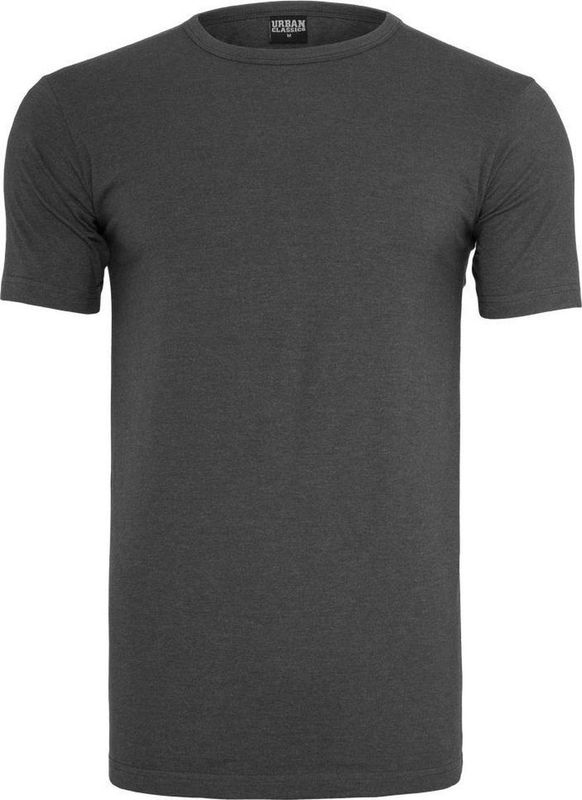 Urban Classics - Fitted Stretch Heren T-shirt - 2XL - Grijs