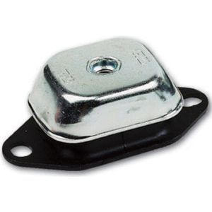 Flexibele motorsteun 65° Shore met M16 draadeind max 95kg