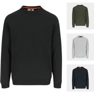 Vidar sweater - trui - trui lange mouwen - Herock - Zwart - 4XL