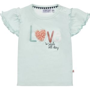 Dirkje R-SMILE Meisjes T-shirt - Mint - Maat 80