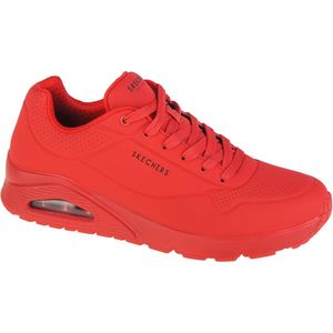 Skechers Uno-Stand On Air 52458-RED, Mannen, Rood, Sneakers, maat: 42,5