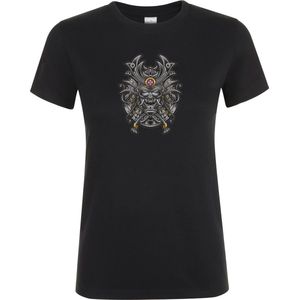 Klere-Zooi - Japanese Samurai Tattoo - Dames T-Shirt - XL
