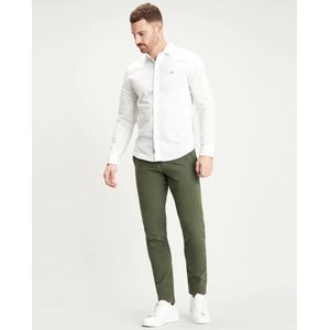 DOCKERS Alpha Skinny Fit 360 Broek Heren Olive - Maat 34/32