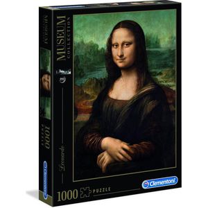 Clementoni Museum Collection - Legpuzzel - Leonardo da Vinci - Gioconda (1000 Stukjes)