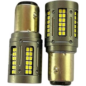 XEOD Lampen set – P21W BA15S LED XTREME Line �– Wit licht canbus – Dagrij verlichting DRL - Achterlicht - Achteruitrij Verlichting - Remlicht - P21W - 2 stuks