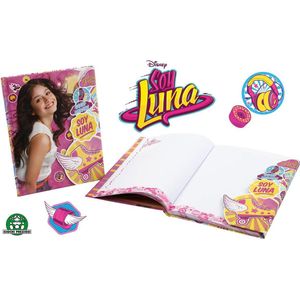 Soy Luna - Dagboek met magnetische slot - Paars