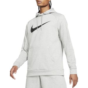 Nike - Dri-FIT Pullover Training Hoodie Men - Sporttrui - M - Grijs