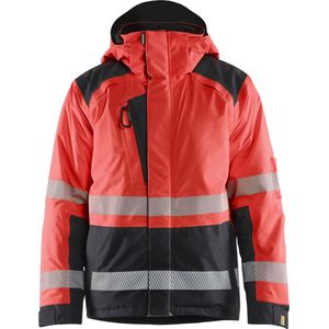 Blaklader 4455-1987 Winterjas High Vis - High Vis Rood/Zwart - 5XL