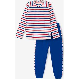 Woody X Anne Kurris pyjama jongens/heren - multicolor gestreept - 233-18-APG-S/974 - maat L