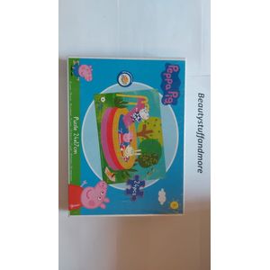 Peppa Pig Puzzel - Multicolor - Zwembad / Glijbaan - 24 x 17 cm - 24 Stukjes - 3+