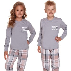 Doctor Nap Katoenen Familie Pyama Jongens & Meisjes | Lange Mouw Lange Broek | Pyjama Jongens Meisjes Unisex | Matching Gezin Pyjama | Strong PDU.4311 110/116