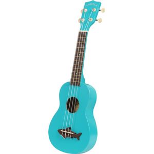 Makala Surf Green Shark Soprano Ukulele by Kala (MK-SS/GRN)