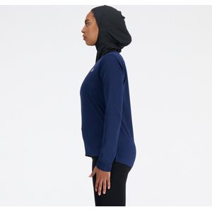 New Balance Long Sleeve Dames Sportshirt - NB NAVY - Maat L