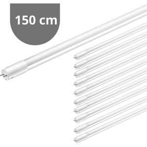 LED's Light Universele TL buizen LED 150 cm - Vervangt TL-D 58W - Neutraal wit - 10 stuks