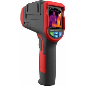 QProductz Warmtebeeldcamera - Warmtecamera 2000 Pixels - Infrarood Thermometer met Temperatuur Detector - Warmtebeeld Camera met SD kaart - Zwart met Rood