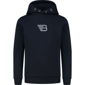 Ballin Amsterdam - Jongens Slim fit Sweaters Hoodie LS - Navy - Maat 14