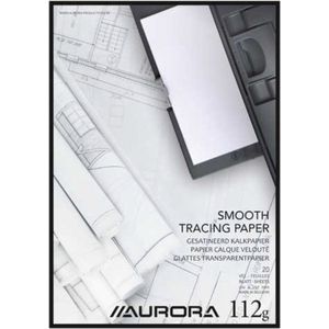 Aurora Kalkpapier 100 vel A4 Inkjet/Laser Pak van 5x20 vel