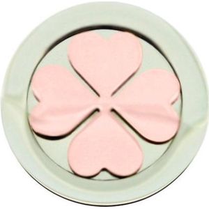 Mi Moneda 3D-FL-03 3D Four Leaves Rosegoldplated munt
