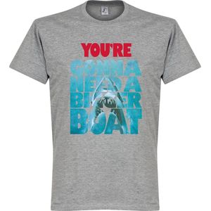 You're Going To Need A Bigger Boat Jaws T-Shirt - Grijs - XXL