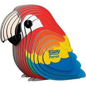 Eugy Modelbouwset Parrot Junior 4,8 X 5,6 Cm Karton 7-delig