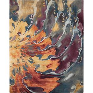 Vloerkleed Nourison Prismatic Multicolor PRS08 - maat 114 x 175 cm