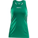 Craft Rush Singlet Dames - Groen | Maat: M