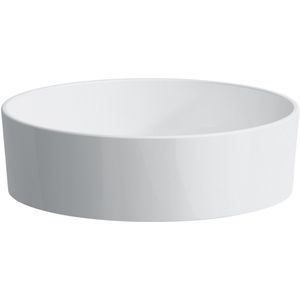 Waskom 750x350 mm, diameter 420 mm, SaphirKeramik, met LCC, wit