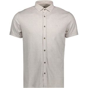 Gabbiano Overhemd Overhemd Met Grafische Print 334550 01 Beige Mannen Maat - S