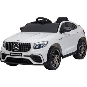 Elektrische Kinderauto - Mercedes AMG - Afstandsbediening - Buitenspeelgoed - 2,5 Tot 5 Jaar - Wit