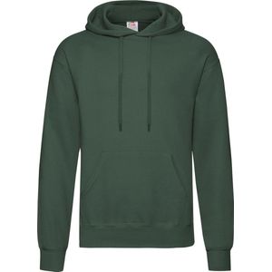 Fruit Of The Loom Heren Sweatshirt Met Capuchon / Hoodie (Bottle Groen)