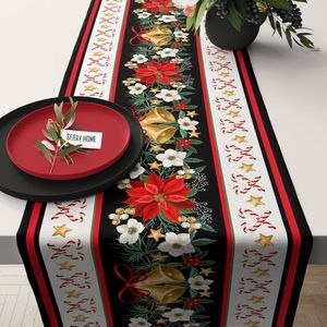 kerstcadeau - kerst - kerst boom - kerst decoratie - christmas - kerst tafel - tafelkleed - tafelloper - 150 x 43 cm