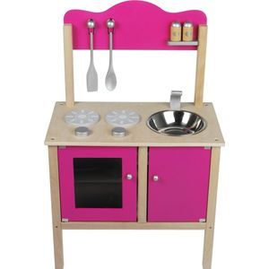 Simply for Kids - Houten Keuken - Roze