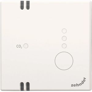 Zehnder draadloze CO2 sensor RF55 inbouw voor standaard 55mm afdekraam - wit (655000830)