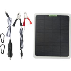 20 W 12 V zonnepaneel zonne-oplader - Noodstroomvoorziening met dubbele USB-uitgang - Batterijonderhoudsapparaat .