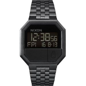 Nixon Re Run horloge  - Zwart