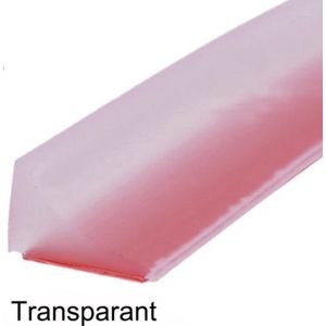 Medj - Transparant Zelfklevende Siliconen waterkering 100cm Douche Dorpel - Water stopper Badkamer - Water Dorpel Waterdorpel - Waterstopper 100cm Douchedeur - Douchebak - Douchegordijn - Water drempel - Zwembad