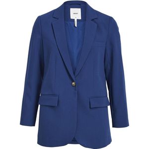 Object Blazer Objsigrid L/s Blazer Noos 23035737 Estate Blue Dames Maat - W34